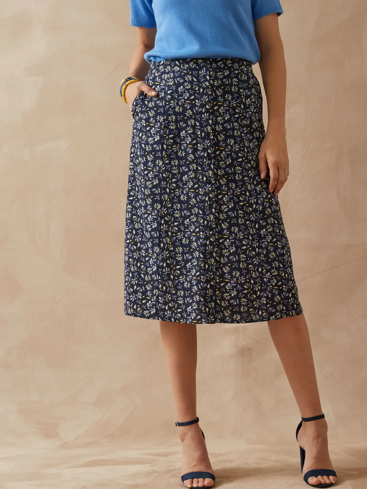 Femme Daxon Jupe toute boutonnée