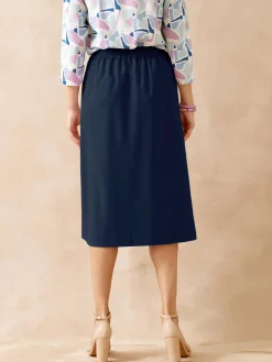 Femme Daxon Jupe trapèze élastiquée