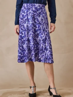 Femme Daxon Jupe évasée en maille douce