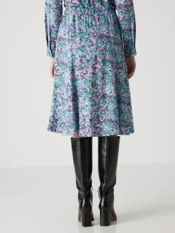 Femme Daxon Jupe évasée en maille douce