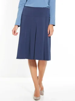 Femme Daxon Jupe évasée entièrement élastiquée