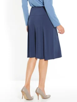 Femme Daxon Jupe évasée entièrement élastiquée