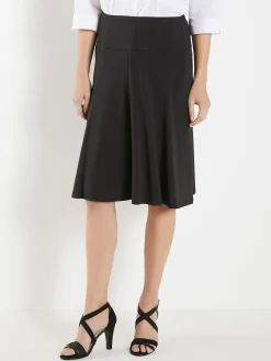 Femme Daxon Jupe évasée entièrement élastiquée