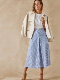 Femme Daxon Jupe évasée élastiquée dos