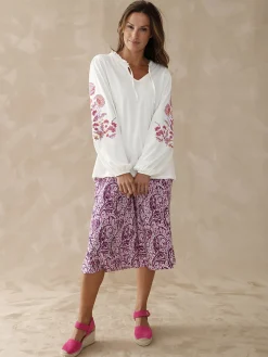 Femme Daxon Jupe-culotte entièrement élastiquée