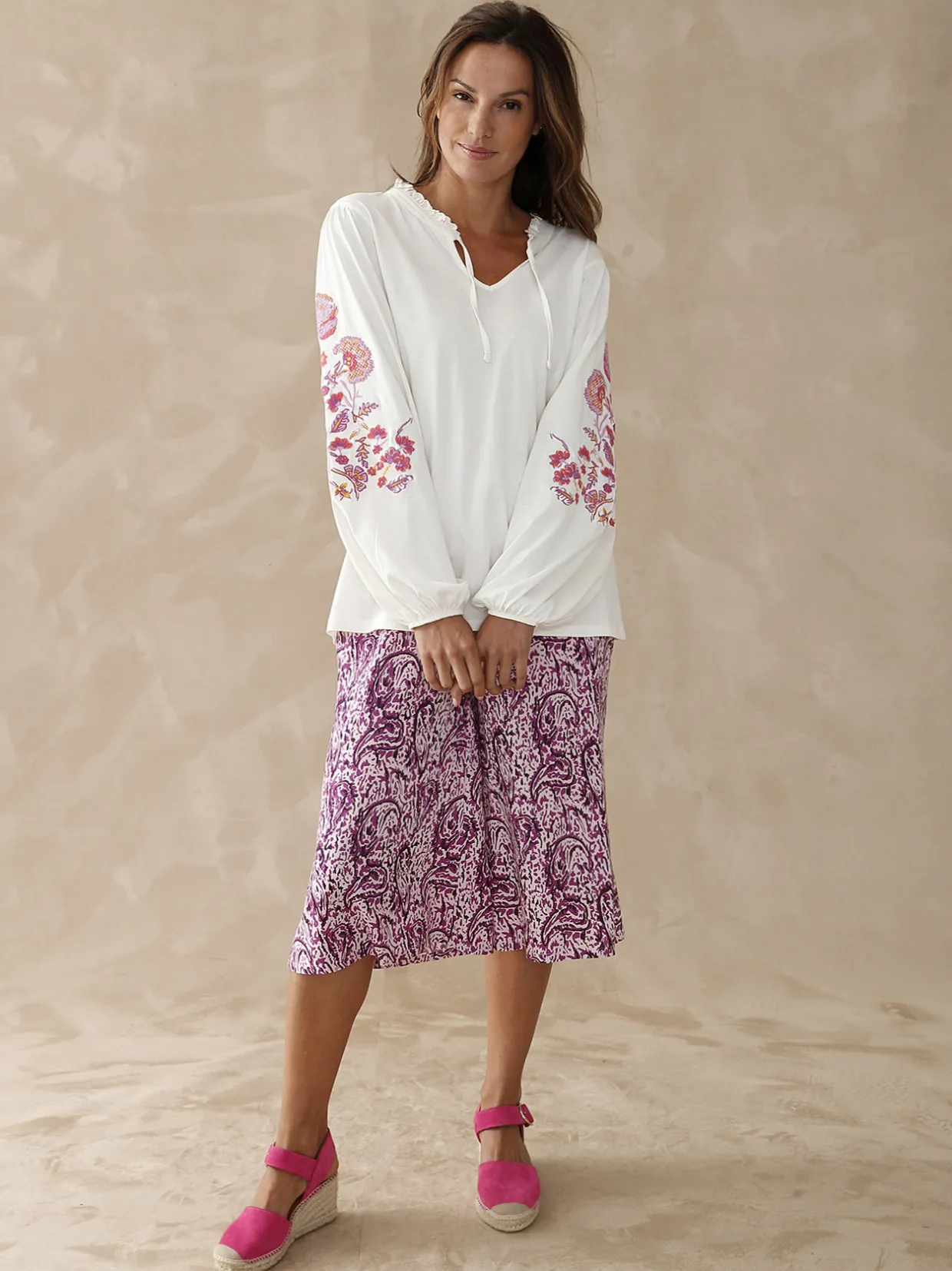 Femme Daxon Jupe-culotte entièrement élastiquée