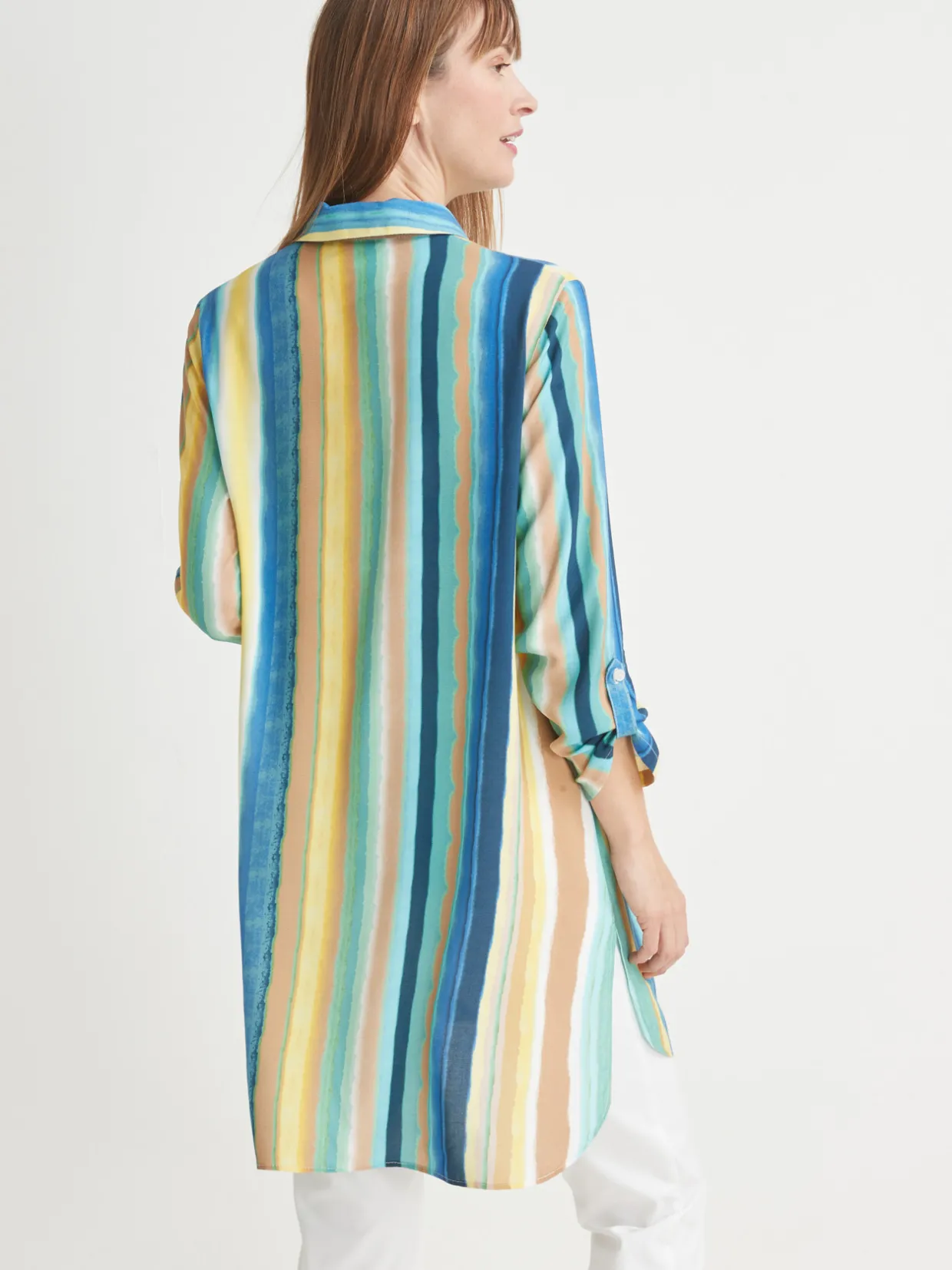 Femme Daxon Long chemisier tunique fluide