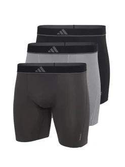 Homme Adidas Lot 3 boxers longs Active Micro Flex Eco