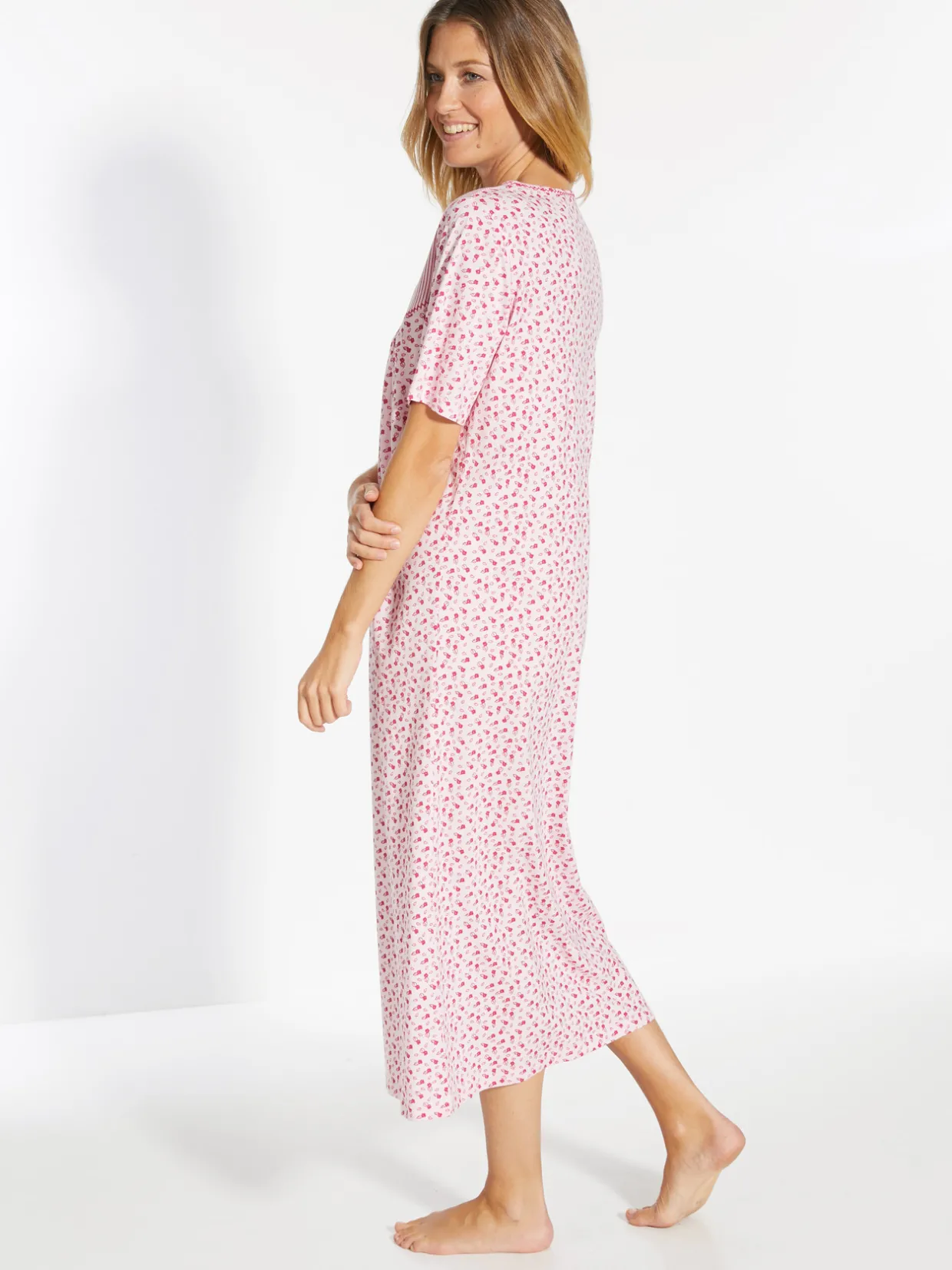 Daxon Lot 2 chemises de nuit manches courtes