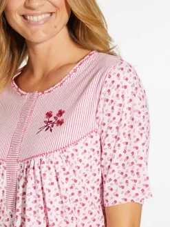 Daxon Lot 2 chemises de nuit manches courtes