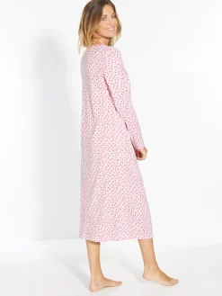 Daxon Lot 2 chemises de nuit manches longues