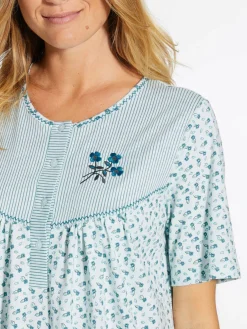 Daxon Lot 2 chemises de nuit manches courtes