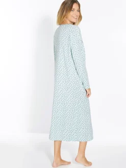 Daxon Lot 2 chemises de nuit manches longues