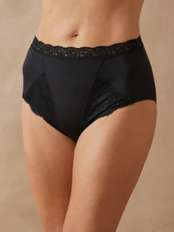 Daxon Lot 2 culottes gainantes avec dentelle