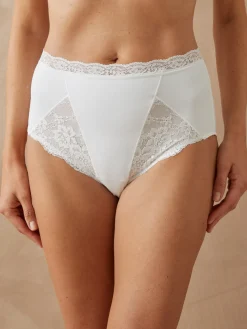Daxon Lot 2 culottes gainantes avec dentelle