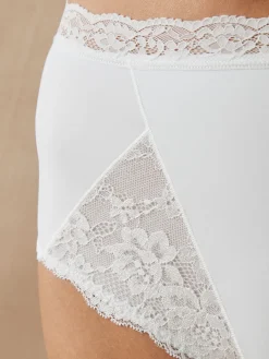 Daxon Lot 2 culottes gainantes avec dentelle