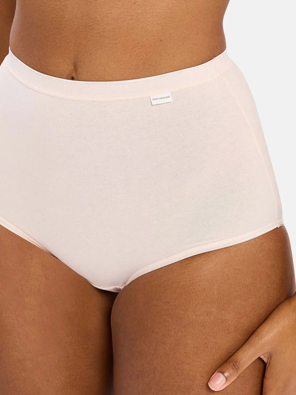 Sans Complexe Lot 3 culottes hautes Simplement Coton