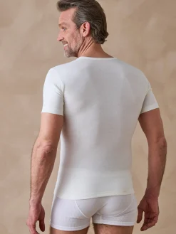 Homme Daxon Lot 2 maillots de corps double face