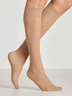 Daxon Lot 3 paires de mi-bas 40 deniers