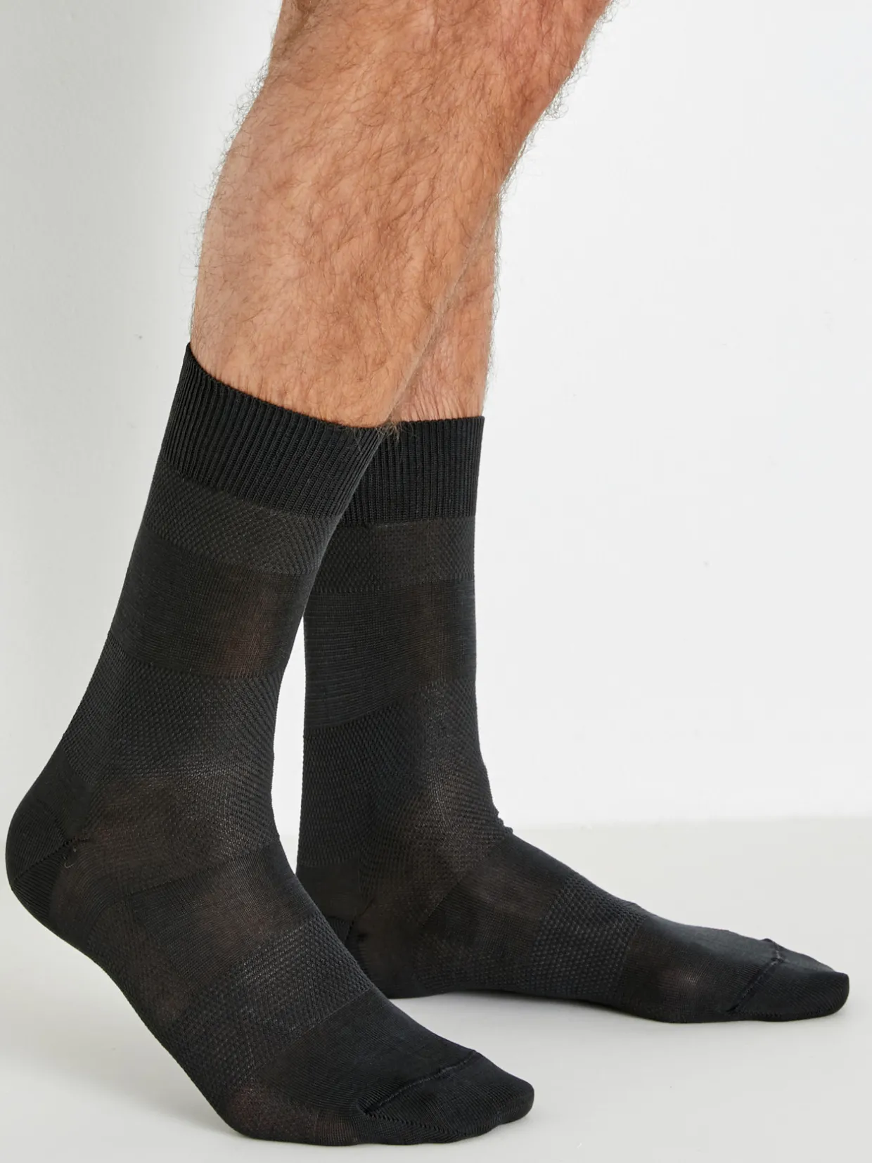 Homme Labonal Lot 2 paires de mi-chaussettes massantes