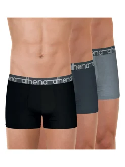 Homme Athéna Lot de 3 boxers ceinture large