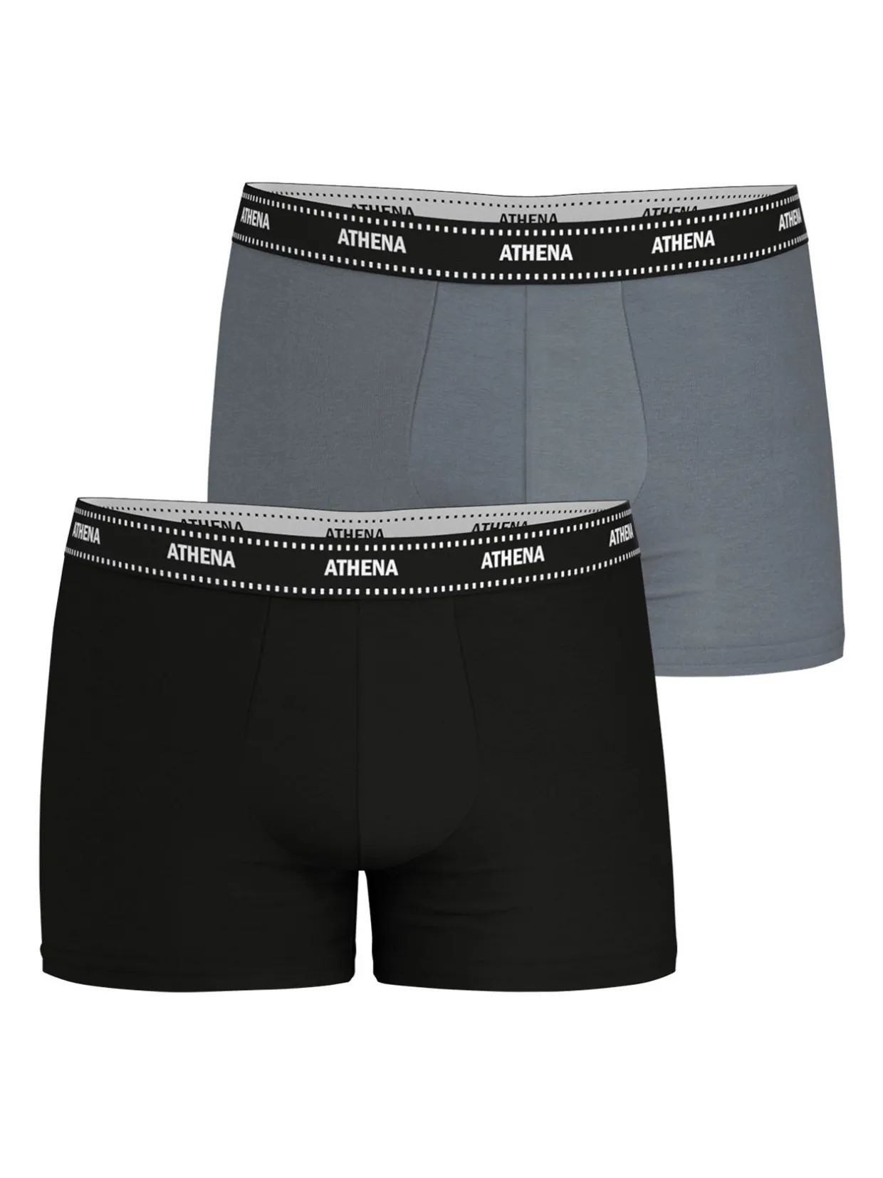 Homme Athéna Lot de 2 boxers Duo Essentiel