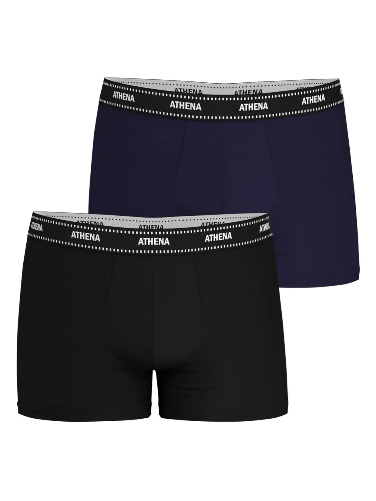 Homme Athéna Lot de 2 boxers Duo Essentiel