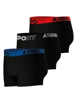 Homme Athéna Lot de 3 boxers Eco Sport