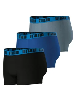 Homme Athéna Lot de 3 boxers homme Basic Color
