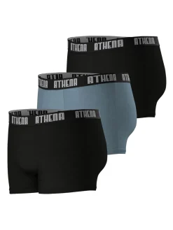 Homme Athéna Lot de 3 boxers homme Basic Color