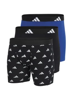 Homme Adidas Lot de 3 boxers longs coton Active Flex