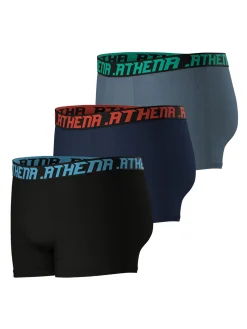 Homme Athéna Lot de 3 boxers Trio Essentiel