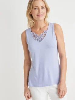 Femme Daxon Lot de 2 caracos avec dentelle