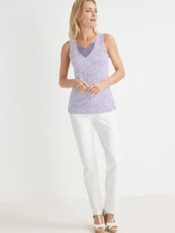 Femme Daxon Lot de 2 caracos avec dentelle