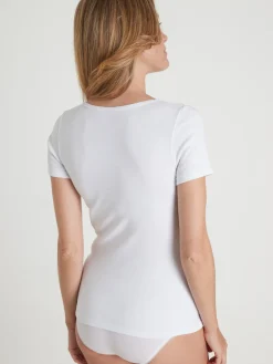 Daxon Lot de 2 chemises chaudes manches courte