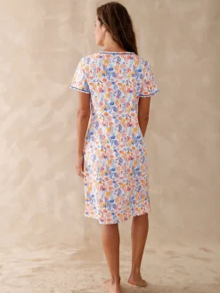 Daxon Lot de 2 chemises de nuit courtes