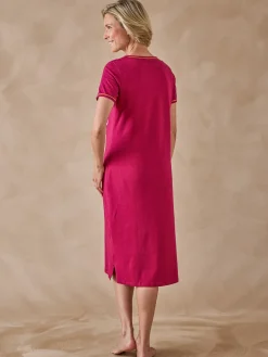 Daxon Lot de 2 chemises de nuit longues