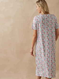 Daxon Lot de 2 chemises de nuit longues