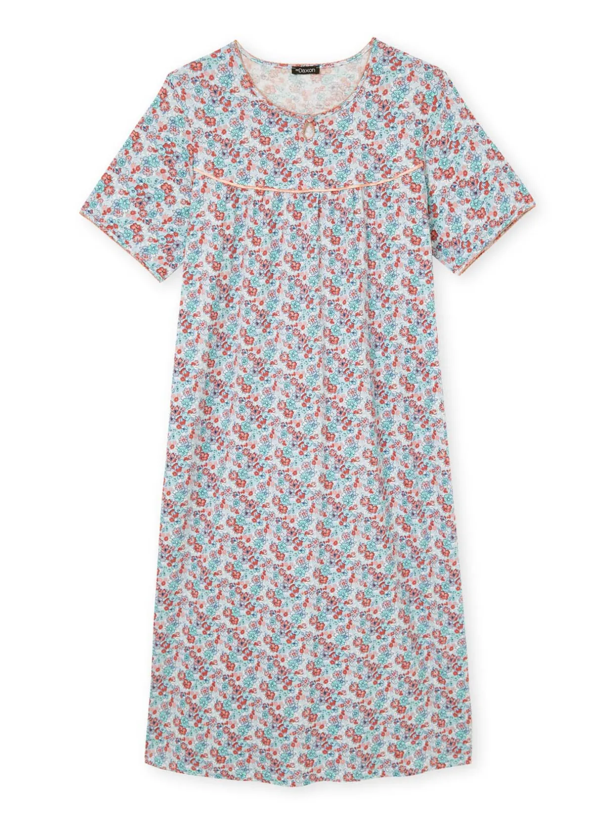 Daxon Lot de 2 chemises de nuit longues