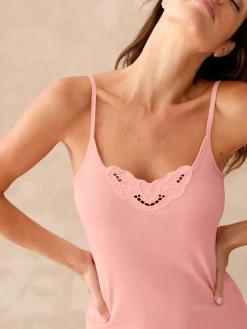 Daxon Lot de 2 chemises fines bretelles + 1