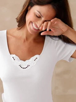 Daxon Lot de 2 chemises manches courtes + 1