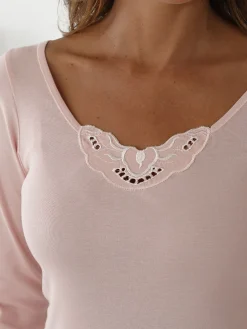 Daxon Lot de 2 chemises manches longues + 1