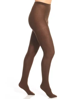 Daxon Lot de 2 collants opaques doux et chauds