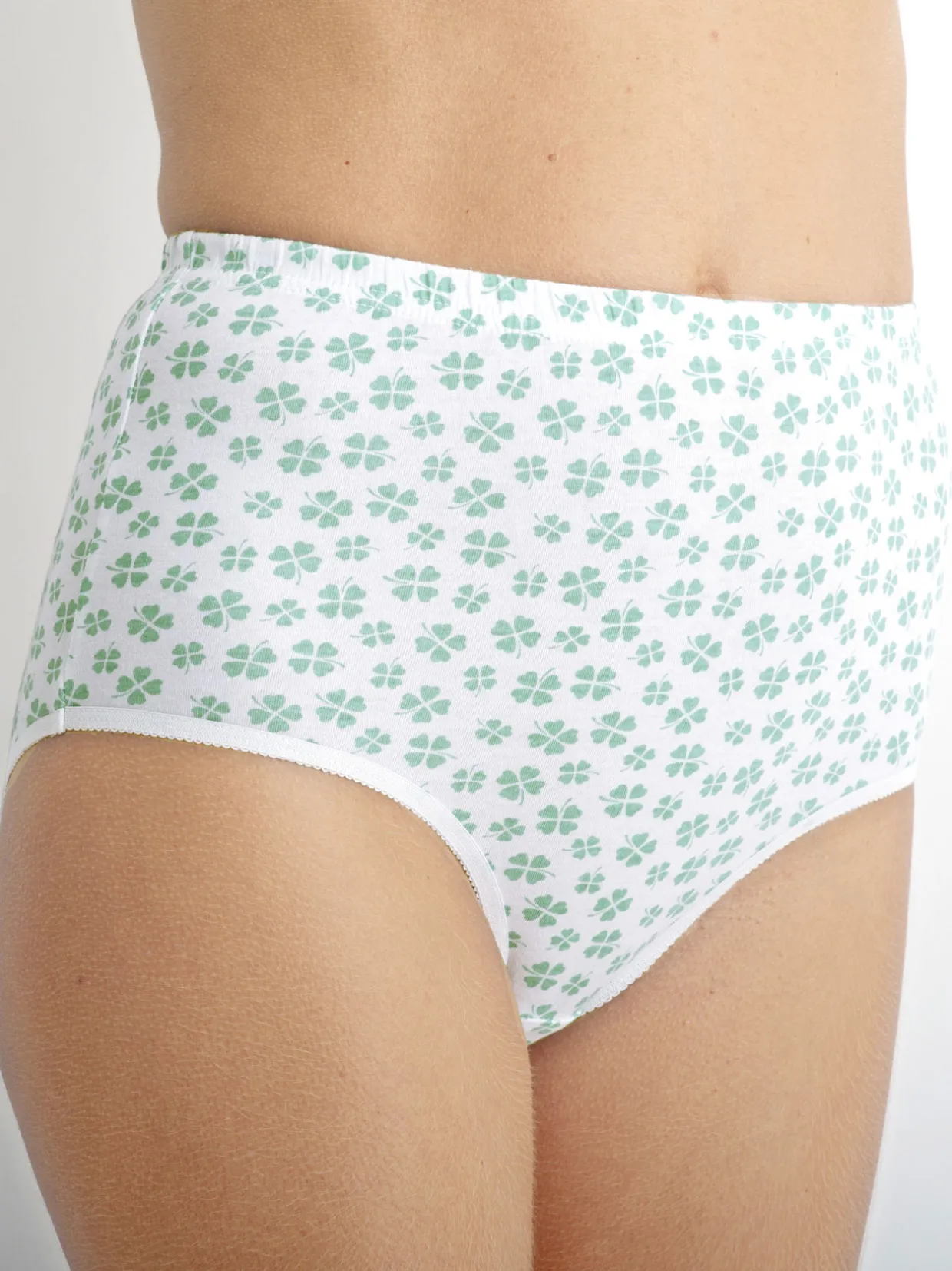 Daxon Lot de 4 culottes en pur coton