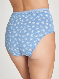 Daxon Lot de 4 culottes en pur coton