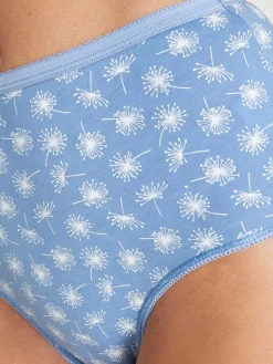 Daxon Lot de 4 culottes en pur coton