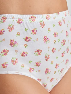 Daxon Lot de 8 culottes en pur coton