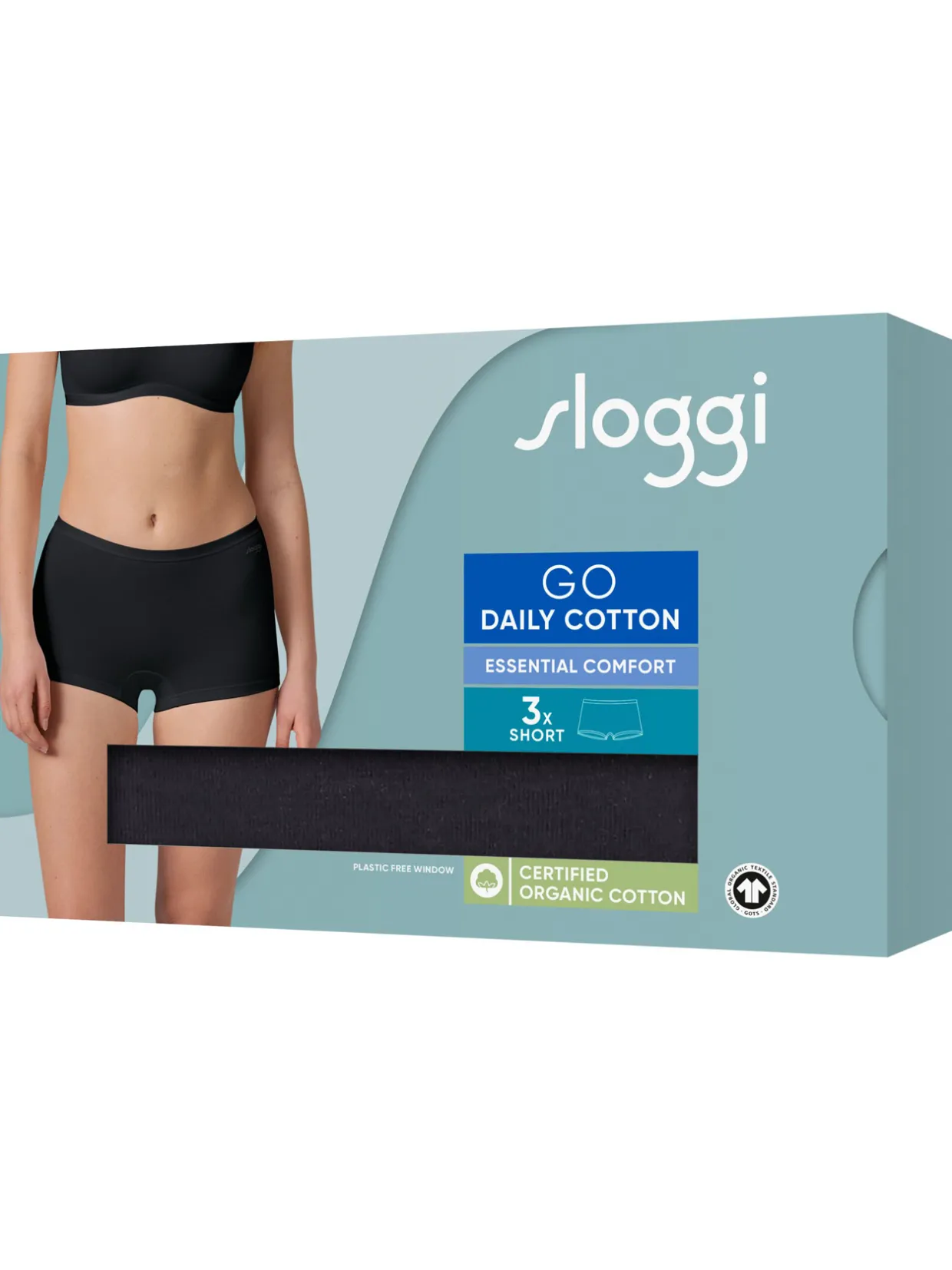 Sloggi Lot de 3 culottes GO Daily Cotton