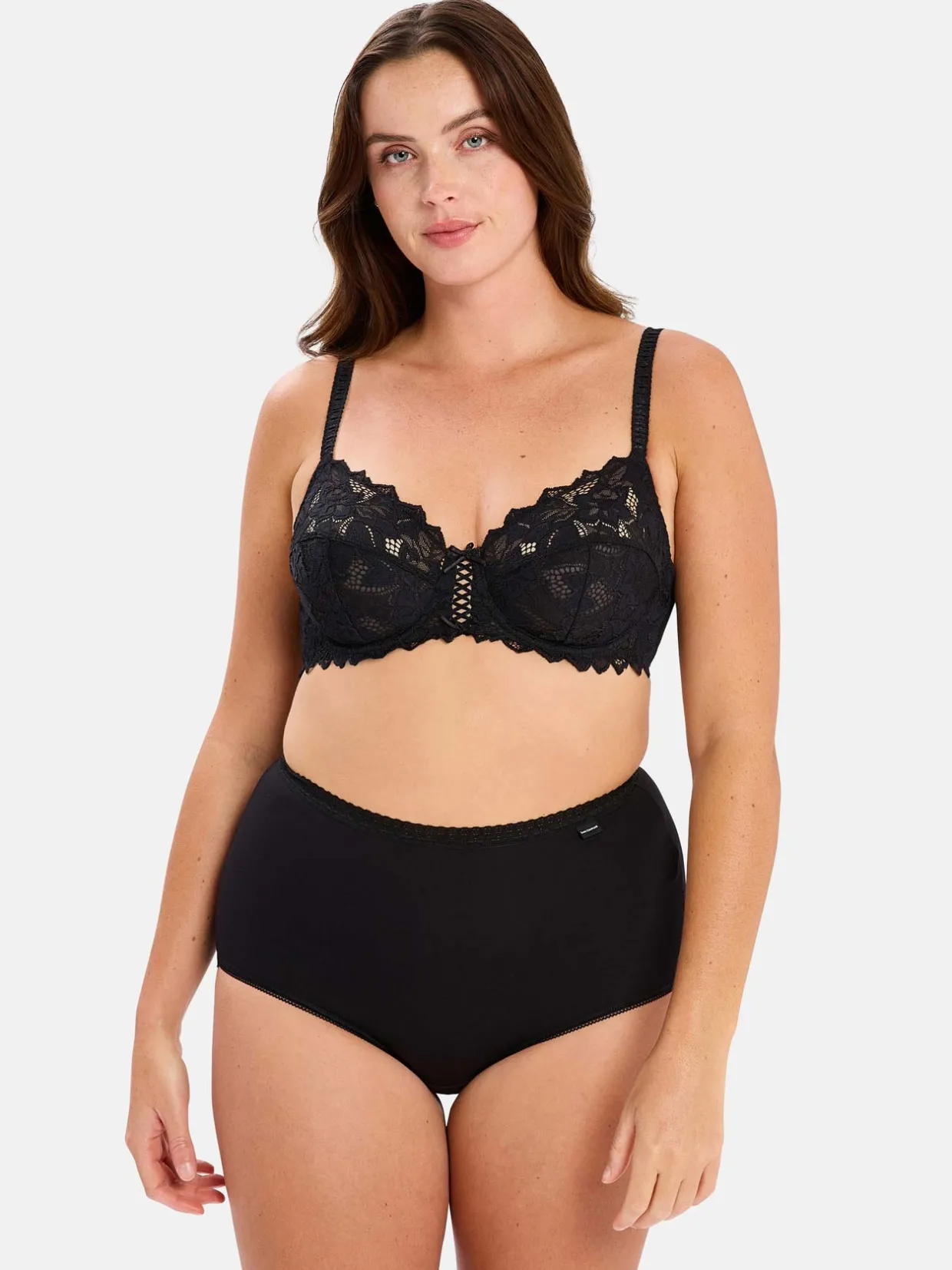 Sans Complexe Lot de 2 culottes hautes Classique Coton