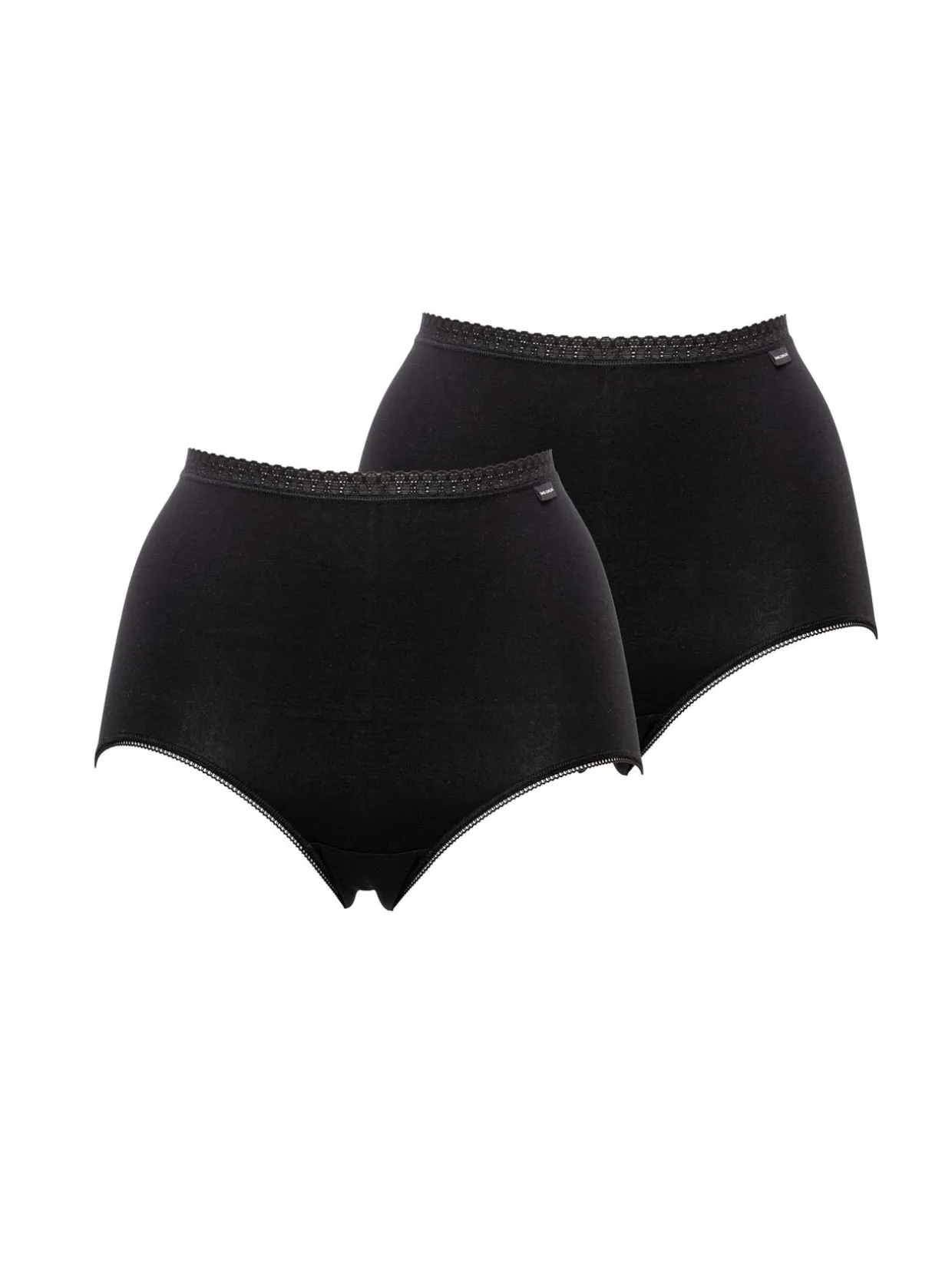 Sans Complexe Lot de 2 culottes hautes Classique Coton